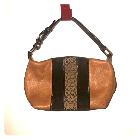 Coach Brown leather small purse - Picture 1 of 3